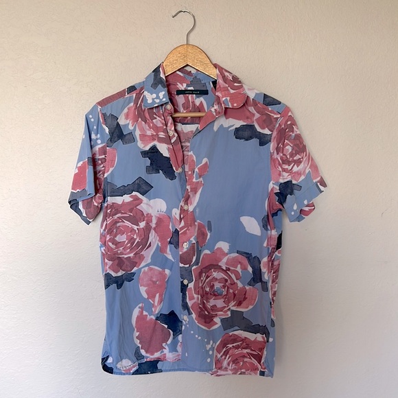 Floral Perry Ellis button down - Picture 1 of 2
